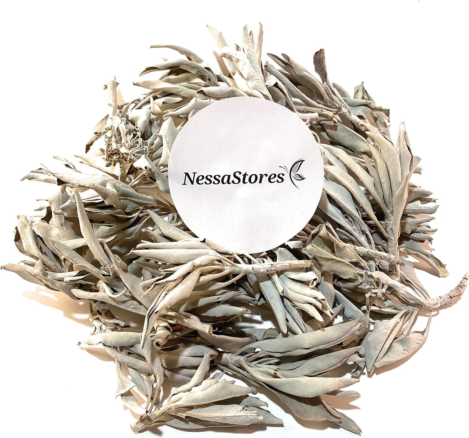 16 Oz | 1 Lb California White Sage Loose Cluster - All Natural, Ethically Sourced for Home Cleansing, Stress Relief, Aromatherapy & Clearing Negative Energy JC-001