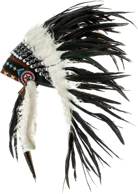 Feather Headdress | Native American Indian Inspired | Choose Color