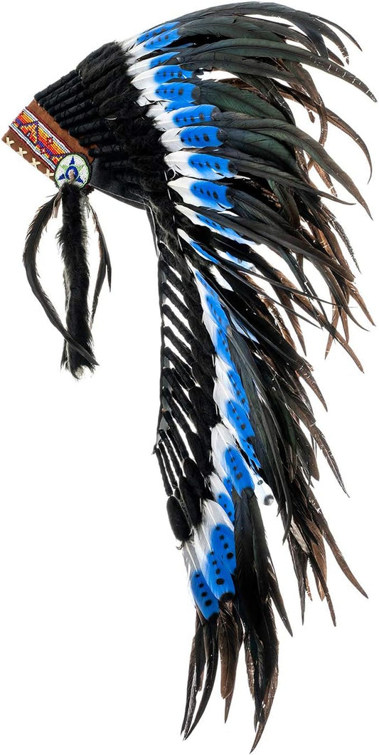 Feather Headdress | Native American Indian Inspired | Choose Color